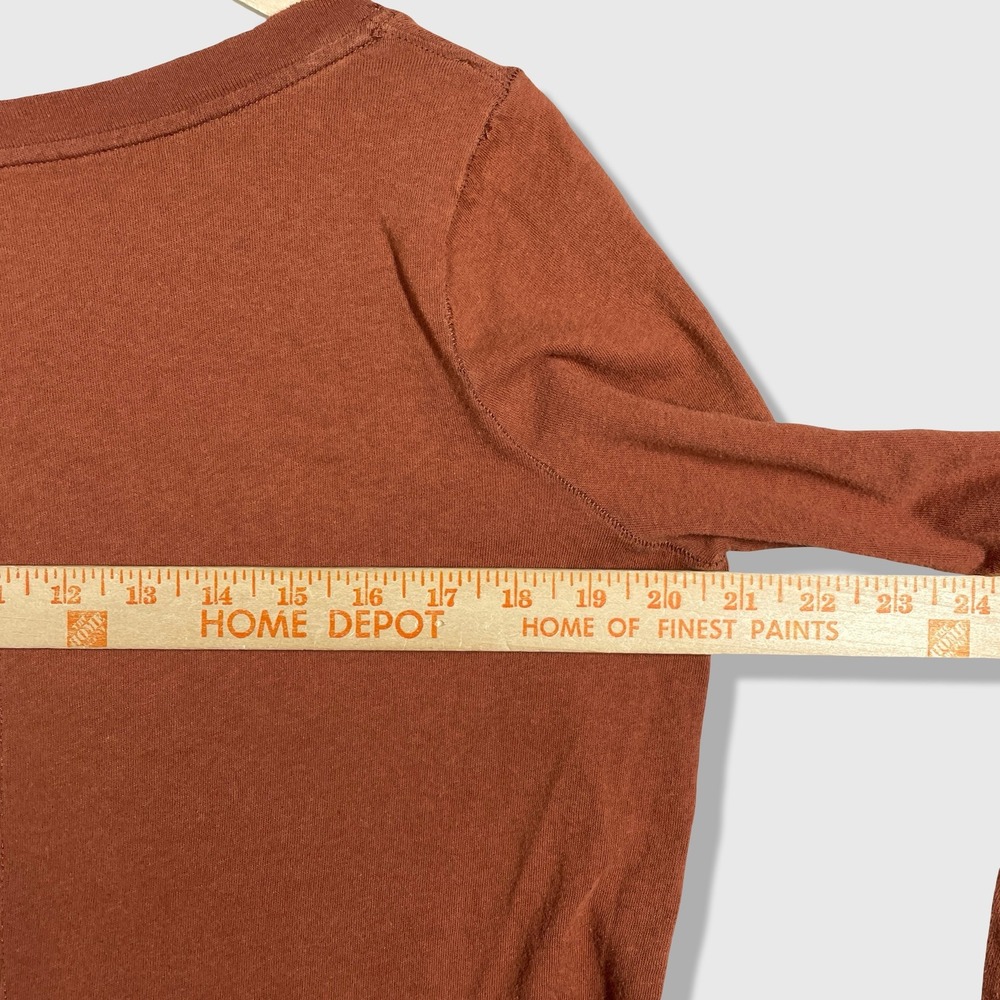 We The Free Graphic Tee Womens Medium Rust Brown Western Boho Nova Saloon - Picture 6 of 8